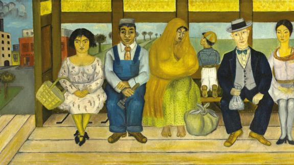 1929---The-Bus---Frida-Kahlo