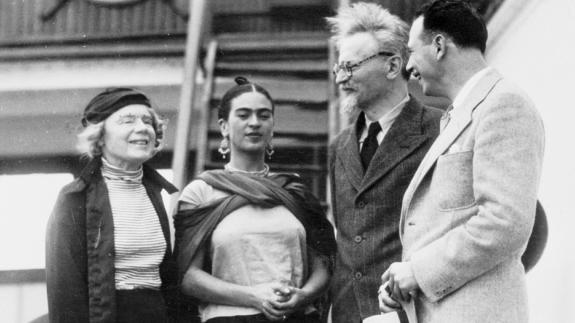 Frida Kahlo & Leon Trotsky